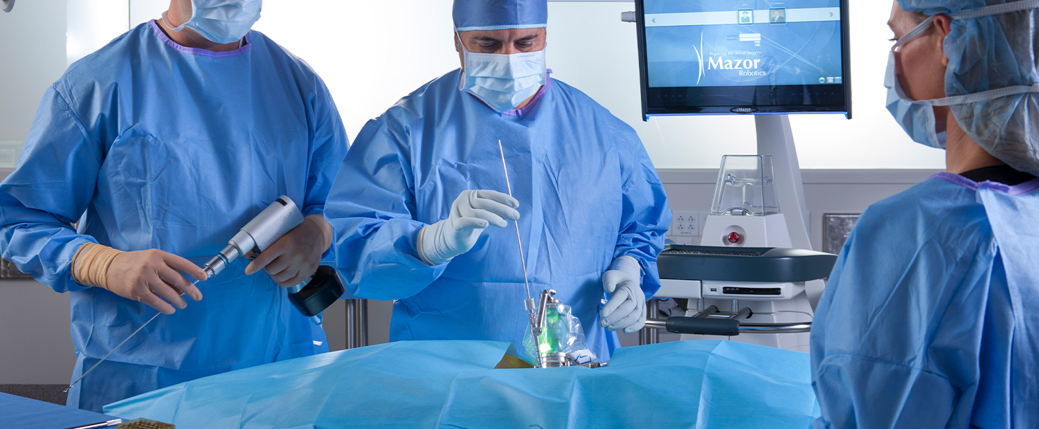 Mazor Robotics has been scientifically proven to have added surgical accuracy, provide preferred outcomes and increased patient safety. 