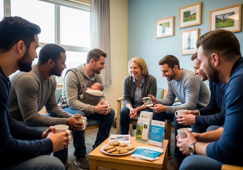 Expecting dads training class