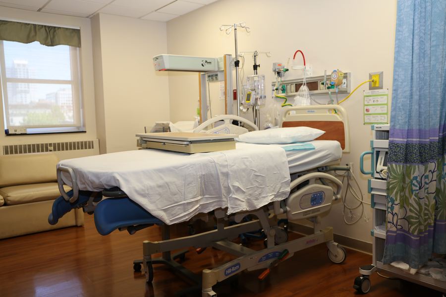 Recovery suite bed