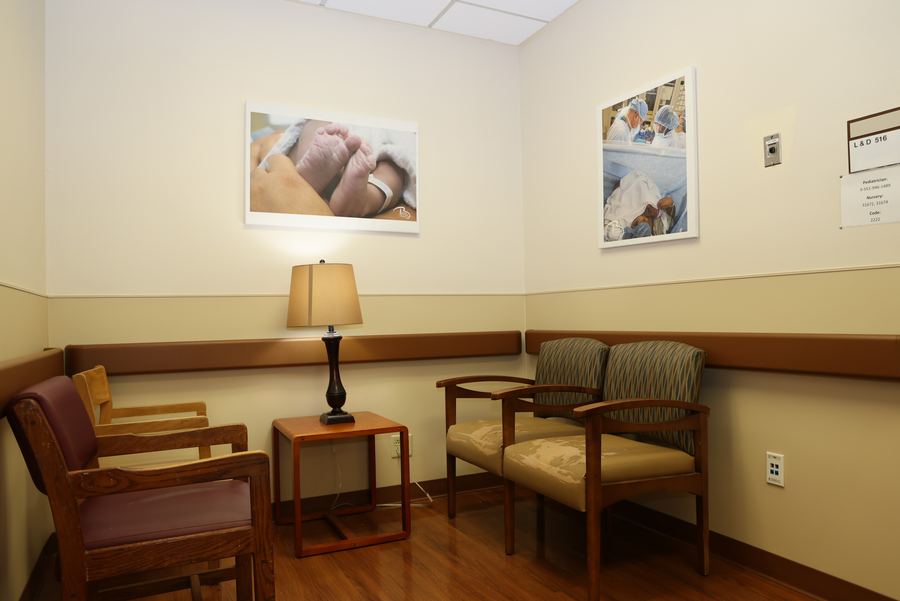 Private family seating area