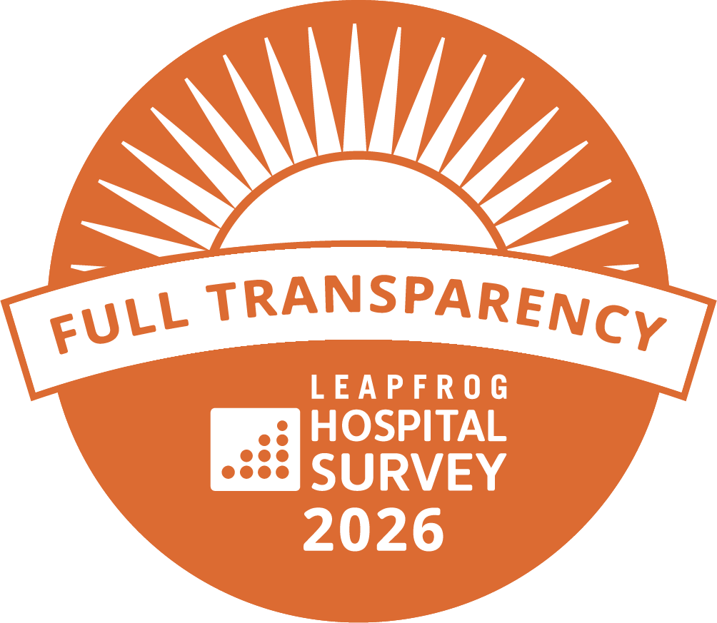 2026 Leapfrog Hospital Survey Full Transparency Badge