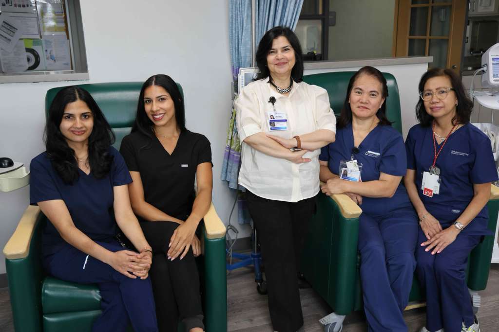 Infusion care team at Hudson Regional Health